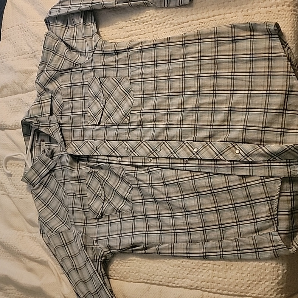 Men's western button down